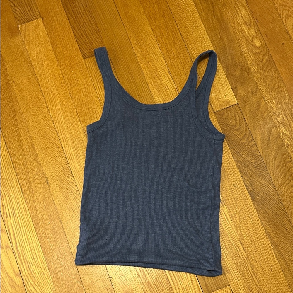 American Eagle Outfitters Steel Blue Tank Top